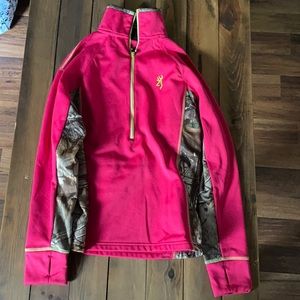 Browning quarter zip sweatshirt